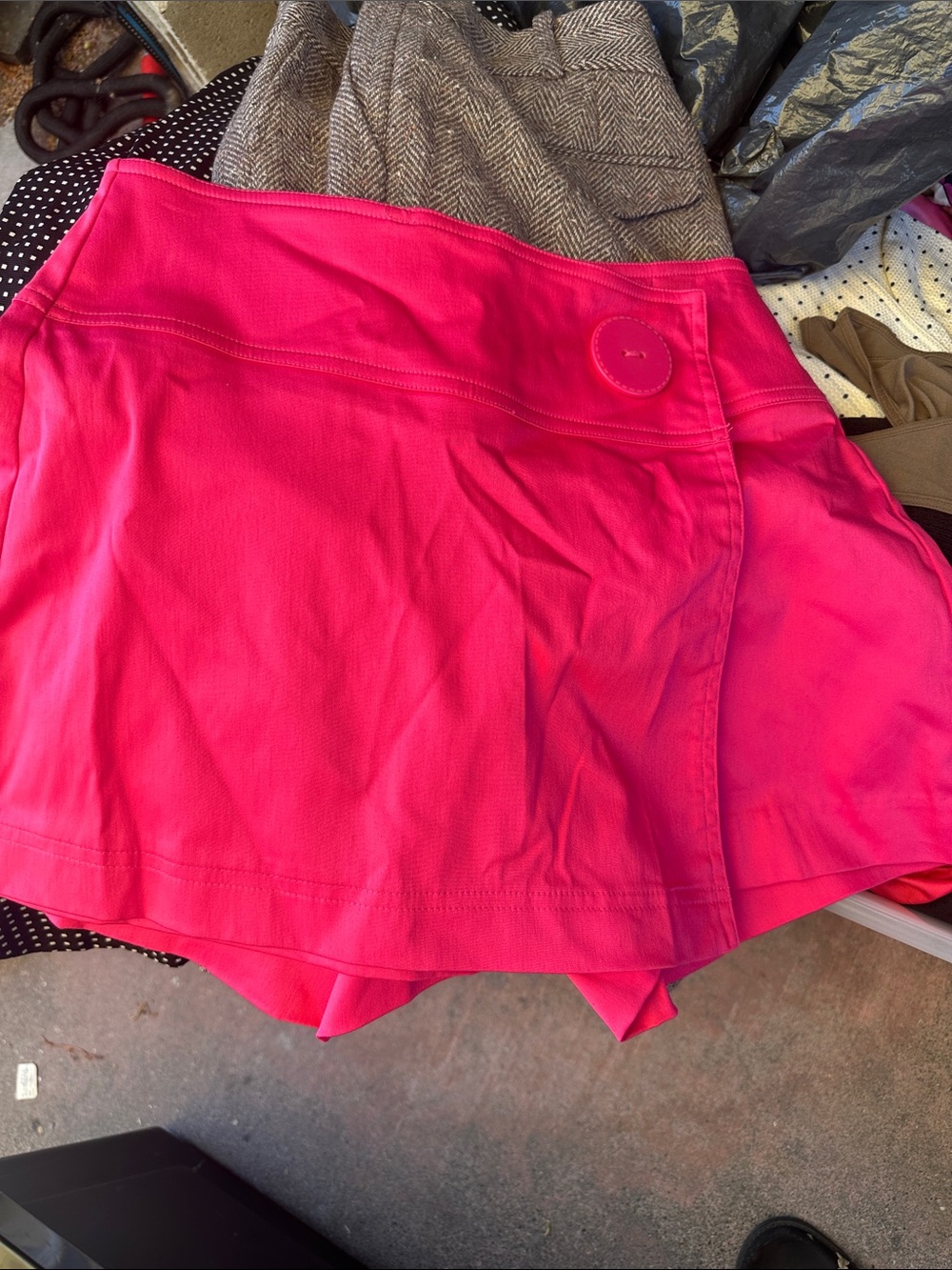Cache Hot Pink Skort Shorts NWT